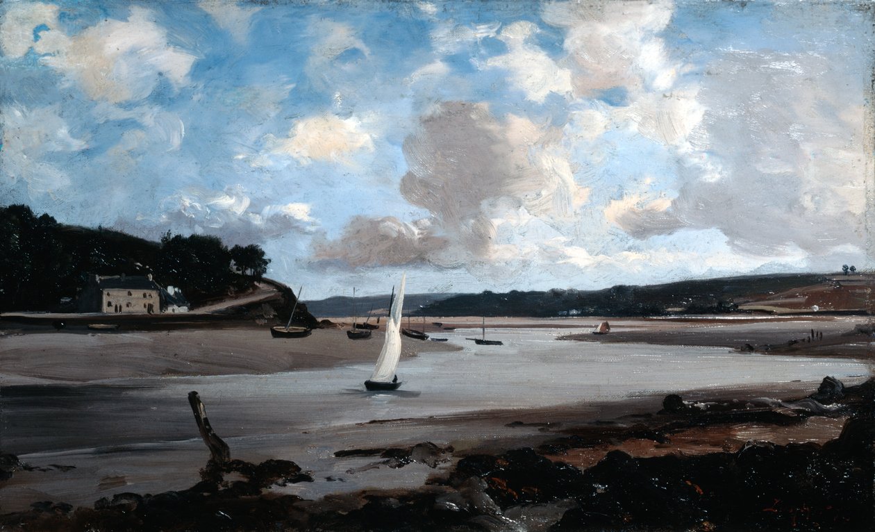 Il fiume a mezza marea da Emmanuel Lansyer