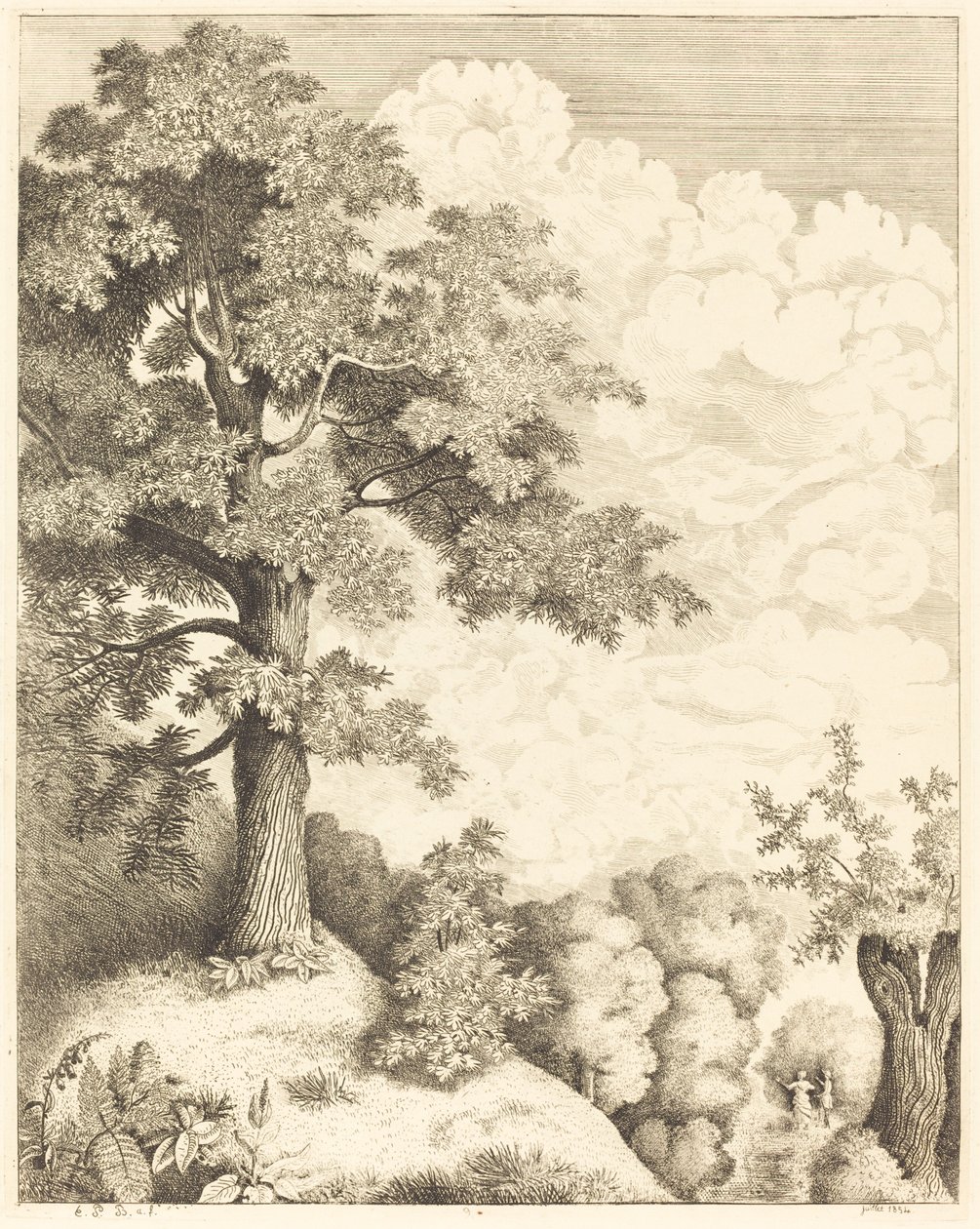 Veduta di Santron da Emmanuel Phélippes Beaulieu