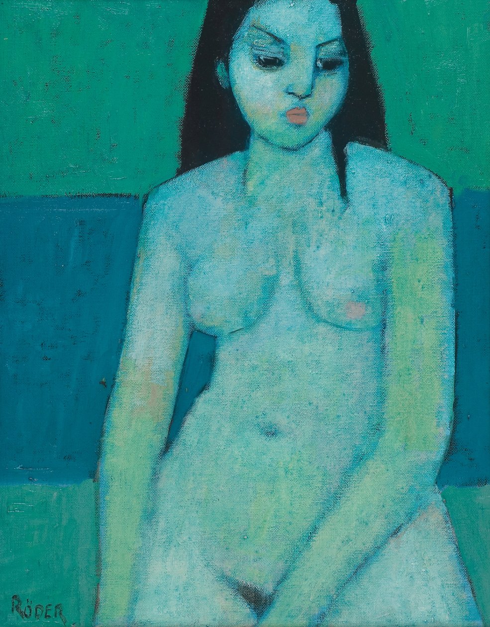 Angelina nuda da Endre Roder