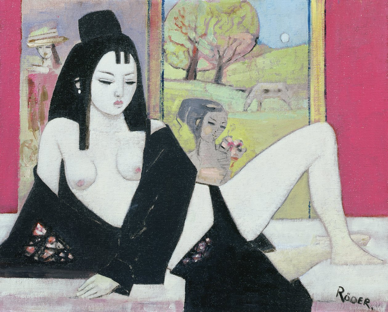 Kimono nero, 2008 da Endre Roder