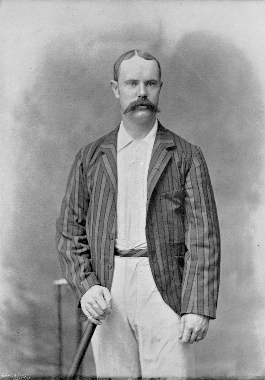 Alick Bannerman, da Famous Cricketers and Cricket Grounds, pubblicato da Hudson e Kearns, 1895 da English Photographer