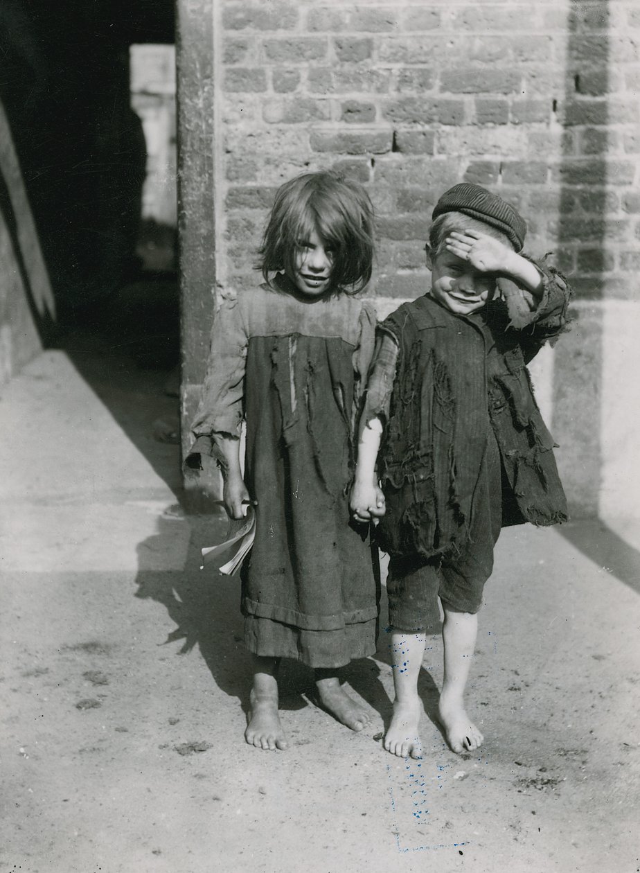 Povertà infantile, Londra da English Photographer