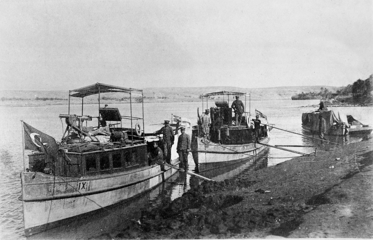 Cannoniere, 1916-17 da English Photographer