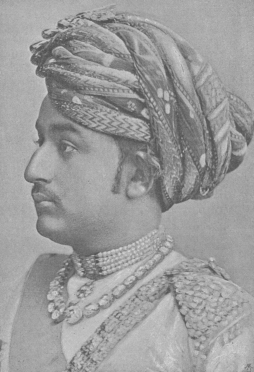 Khengarji III, Maharao di Cutch da English Photographer