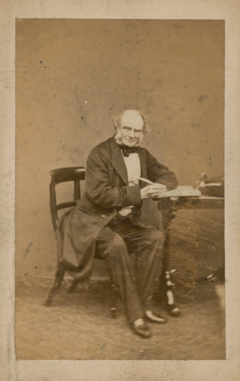 Lord John Russell da English Photographer