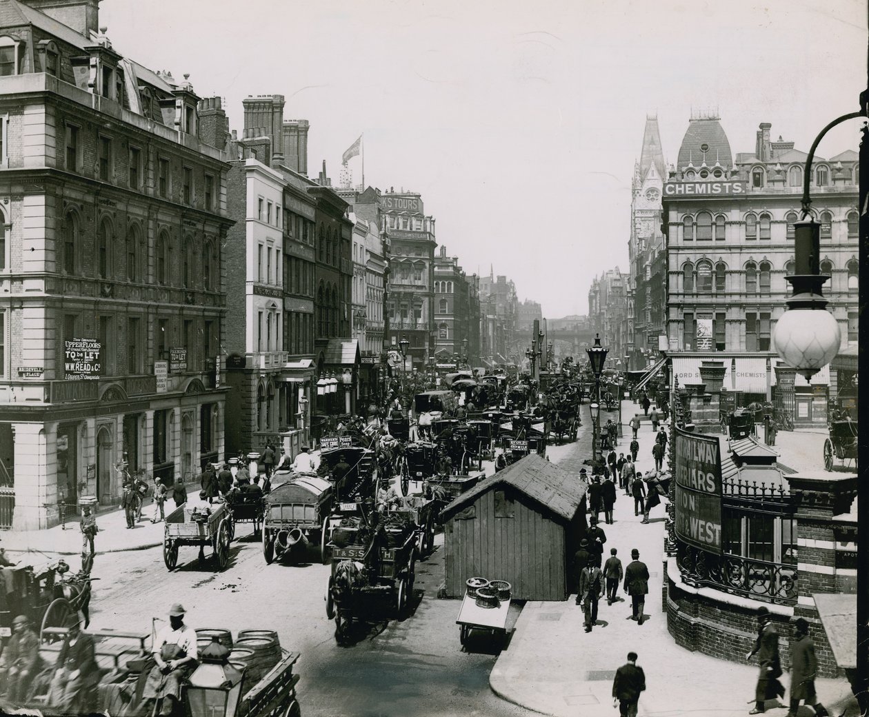 New Bridge Street, Londra da English Photographer