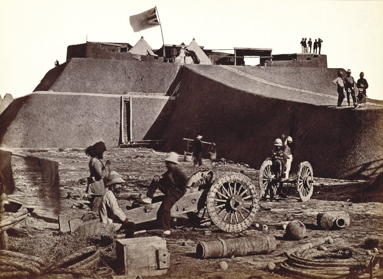 Forte di Pehlang, 1860 da English Photographer