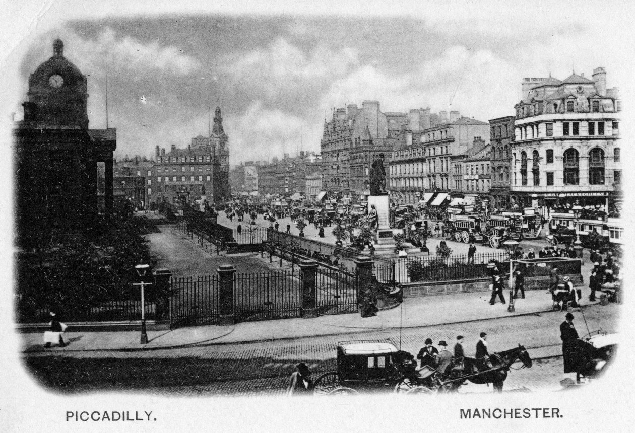 Piccadilly, Manchester da English Photographer