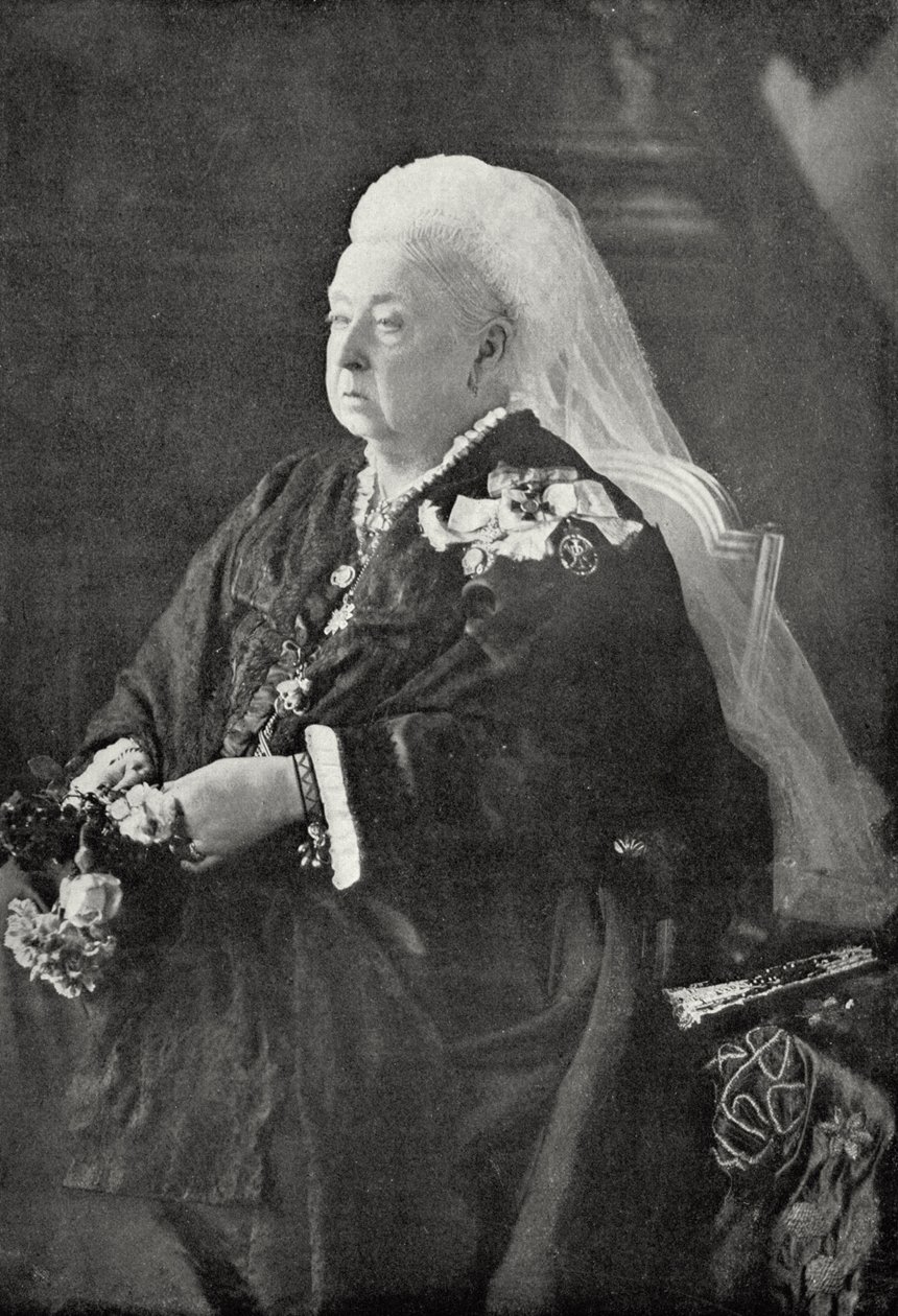 Regina Vittoria (1819-1901) c.1899 da English Photographer