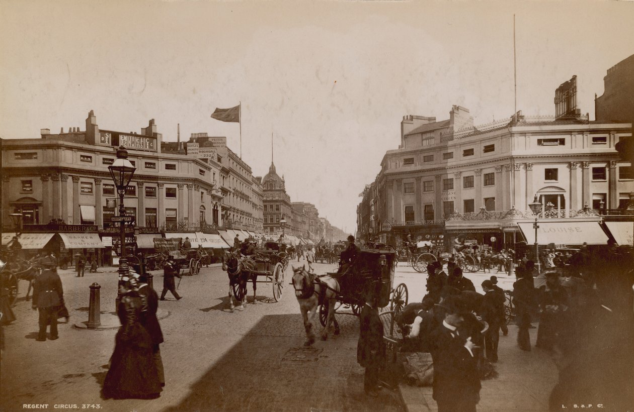 Regent Circus, Londra da English Photographer