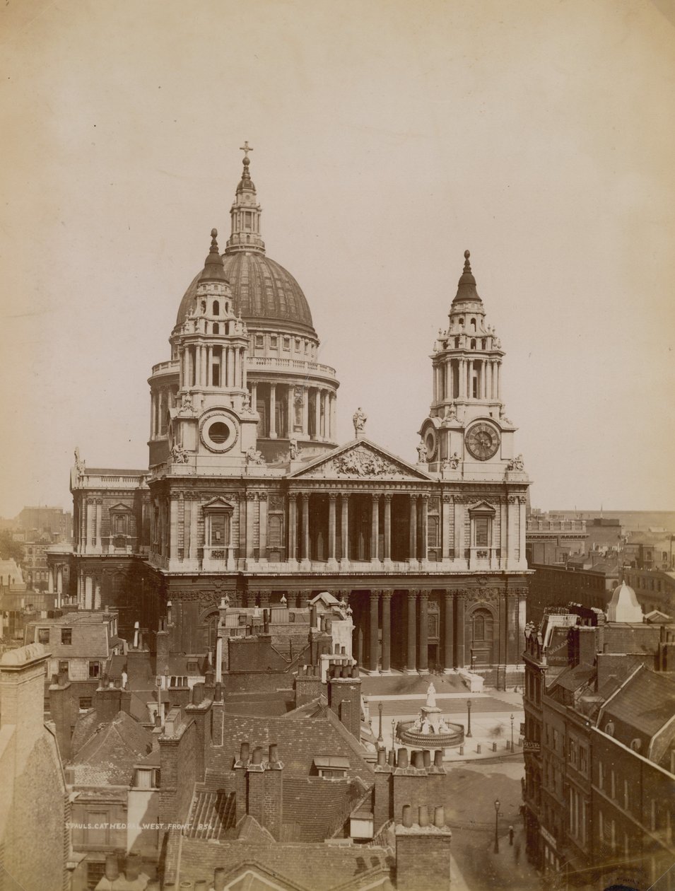 Cattedrale di San Paolo, Londra, inizio XX secolo da English Photographer