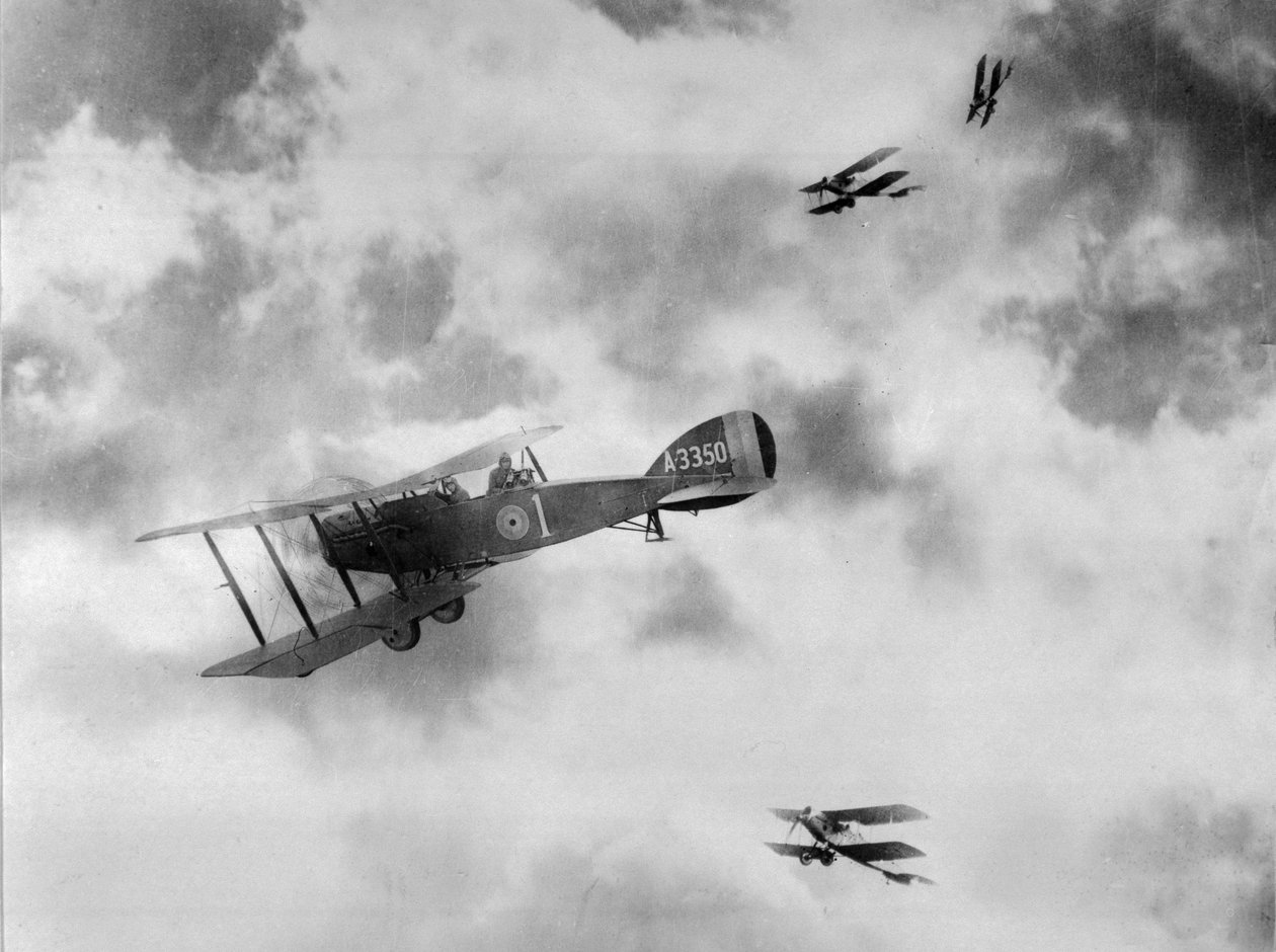 Aerei della Prima Guerra Mondiale, 1916-17 da English Photographer