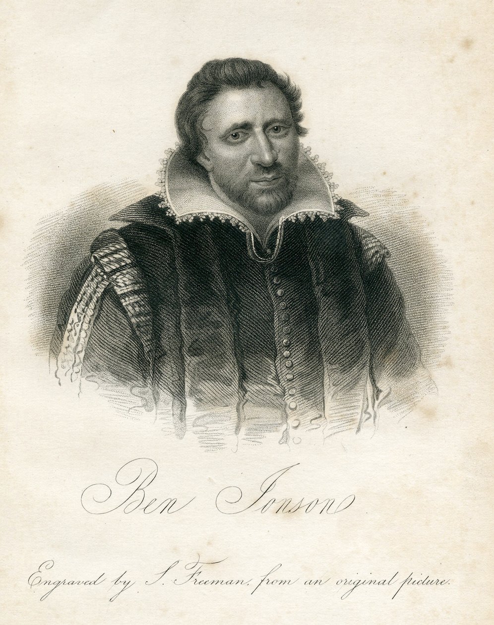 Ben Jonson, 1572-1637 da English School