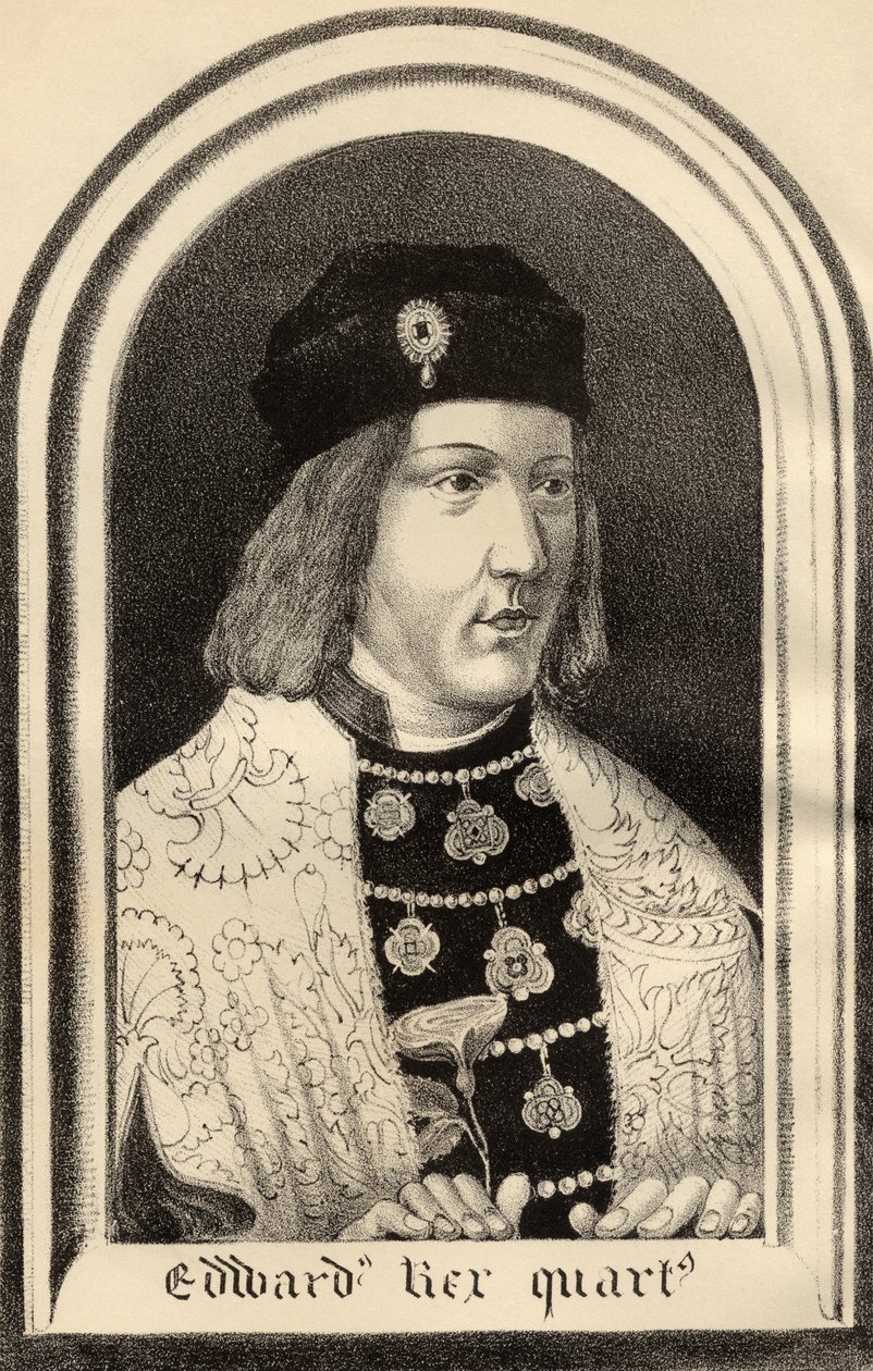 Edoardo IV (1442-83) da English School