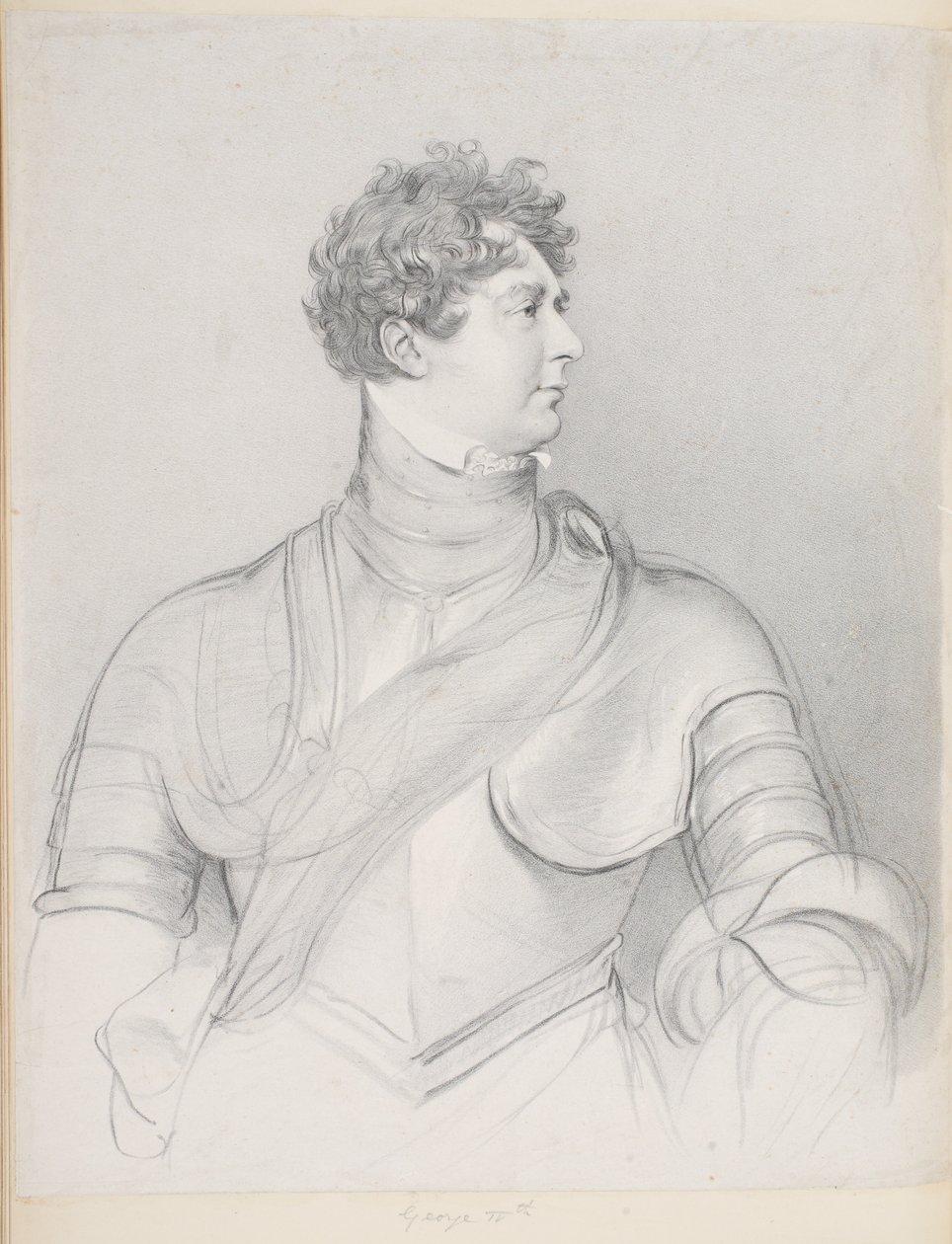 Giorgio IV (1762 - 1830) da English School