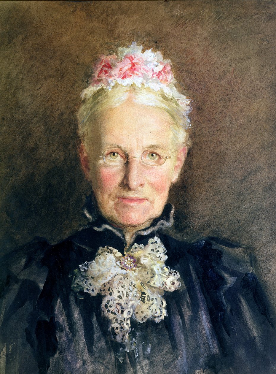 Jane Barnard (1832-1911) c.1892 da English School