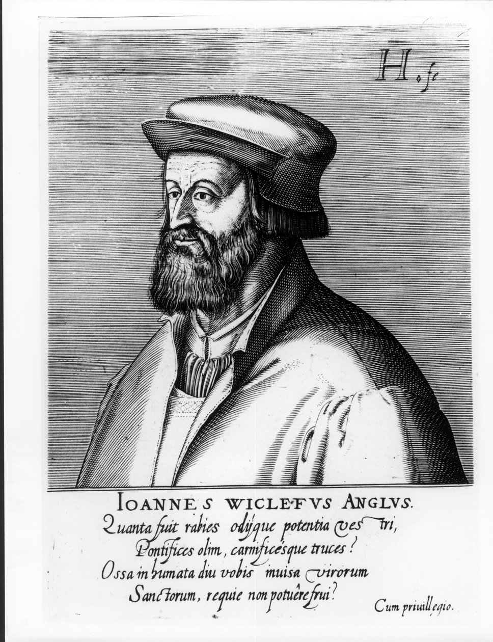 John Wycliffe (c.1330-84) da English School
