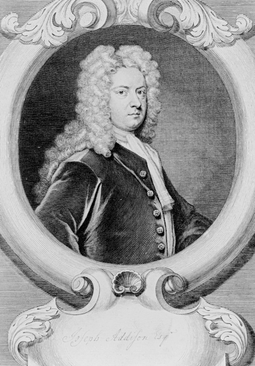 Joseph Addison (1672-1719) da English School