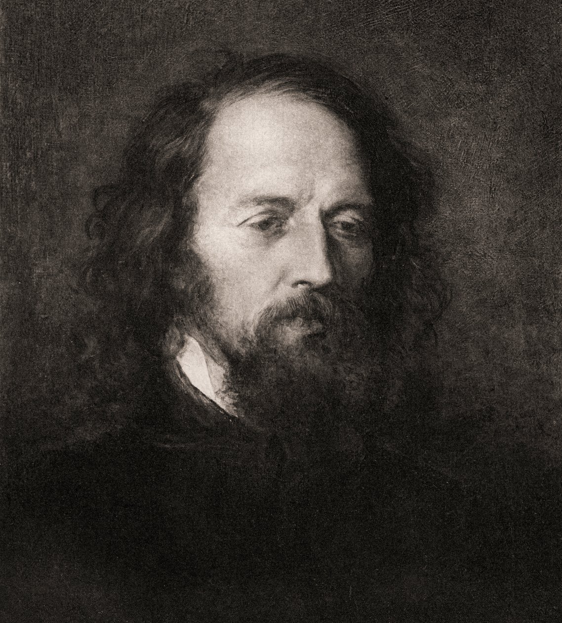 Lord Alfred Tennyson (1809-92) da English School