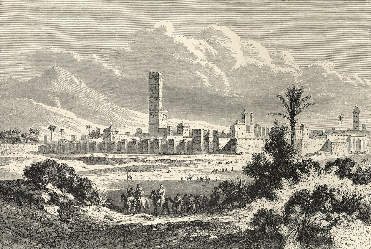 Marocco: Africa, 1860 da English School