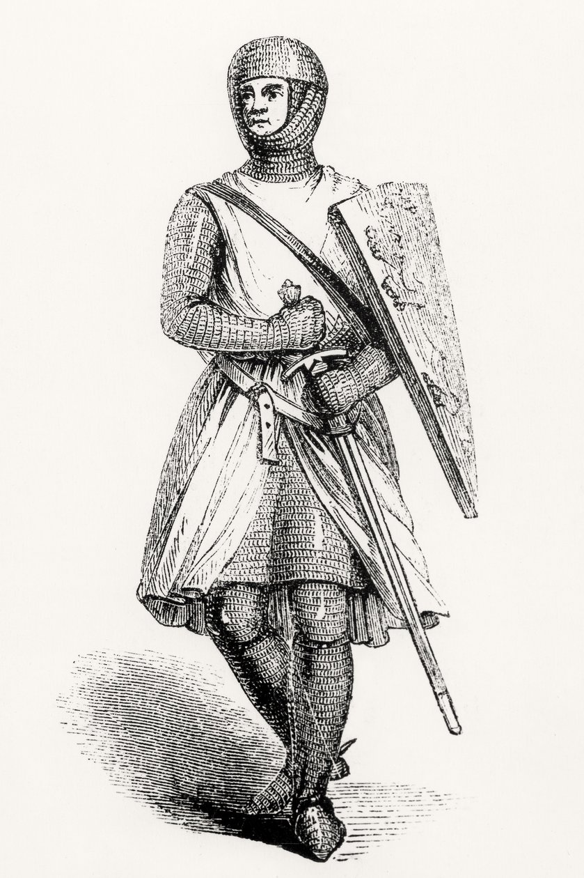 Ritratto di William de Longespee, terzo Conte di Salisbury (m. 1226) da English School
