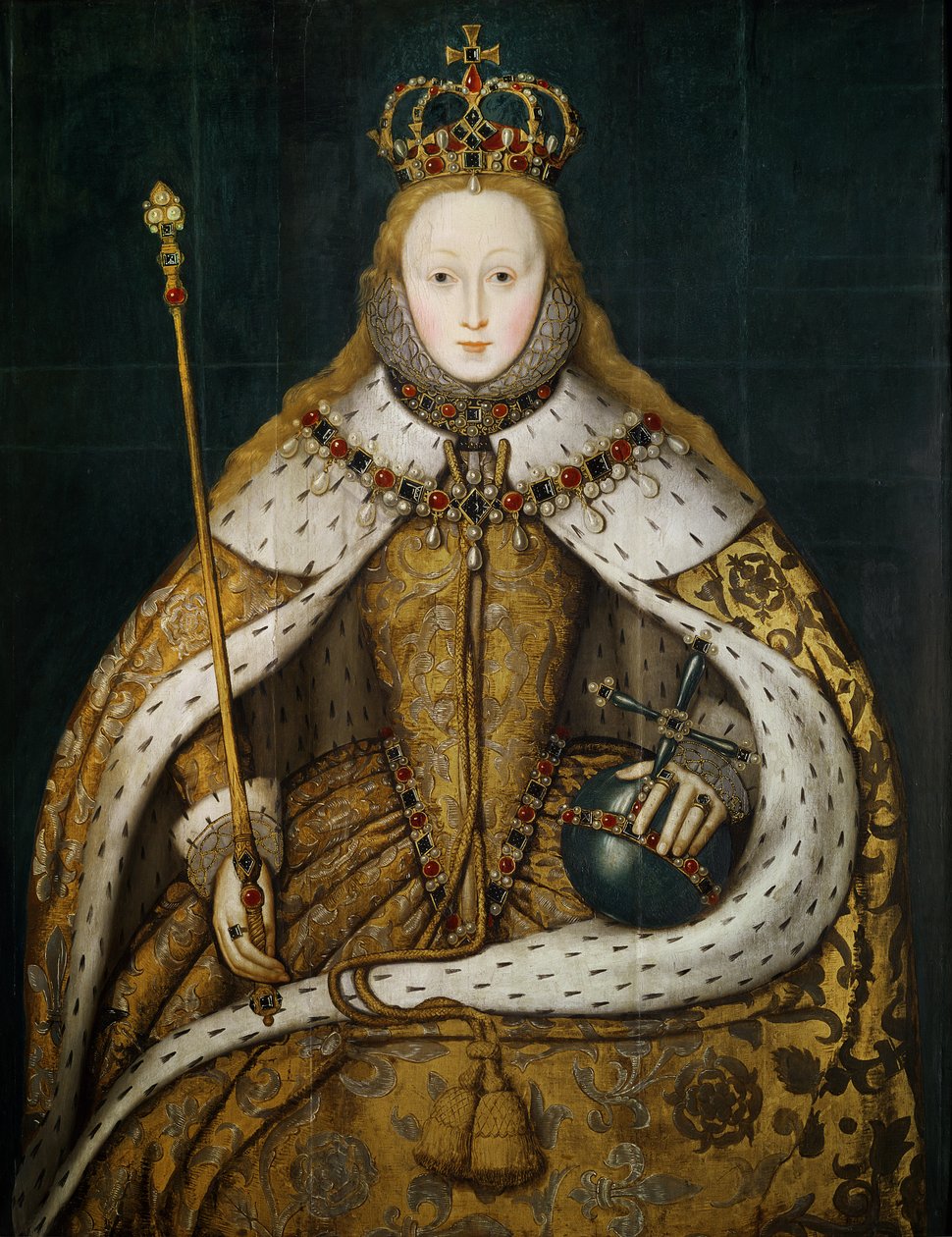 Regina Elisabetta I, c.1600 da English School