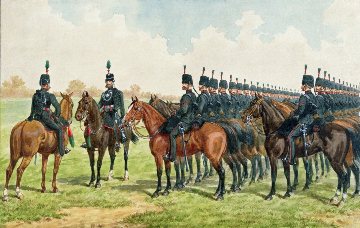 Royal East Kent Yeomanry, 1865 da English School