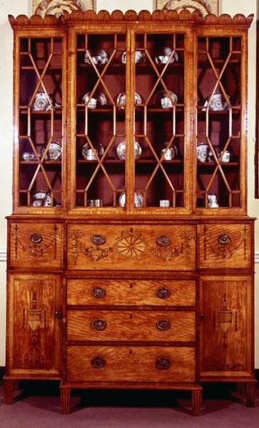 Libreria secretaire, c.1790 da English School