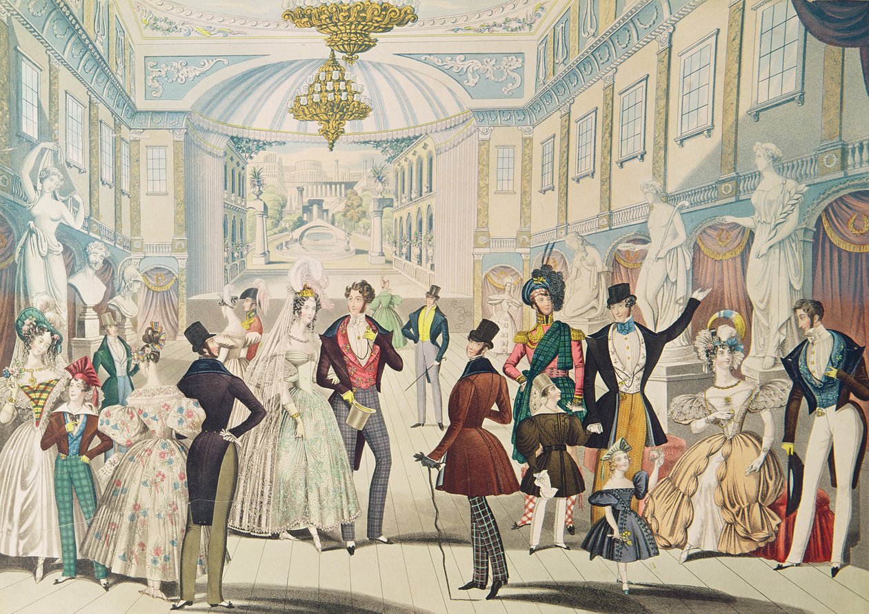 Mode estive per il 1836 da English School
