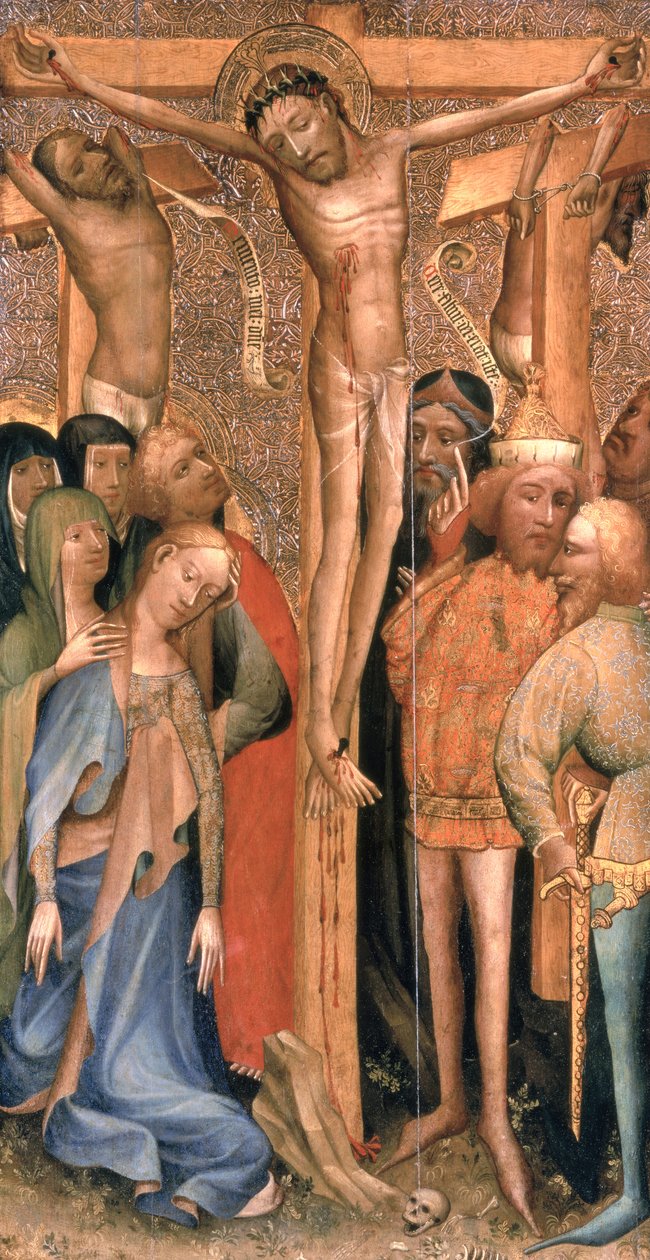 La Crocifissione, c.1395 da English School