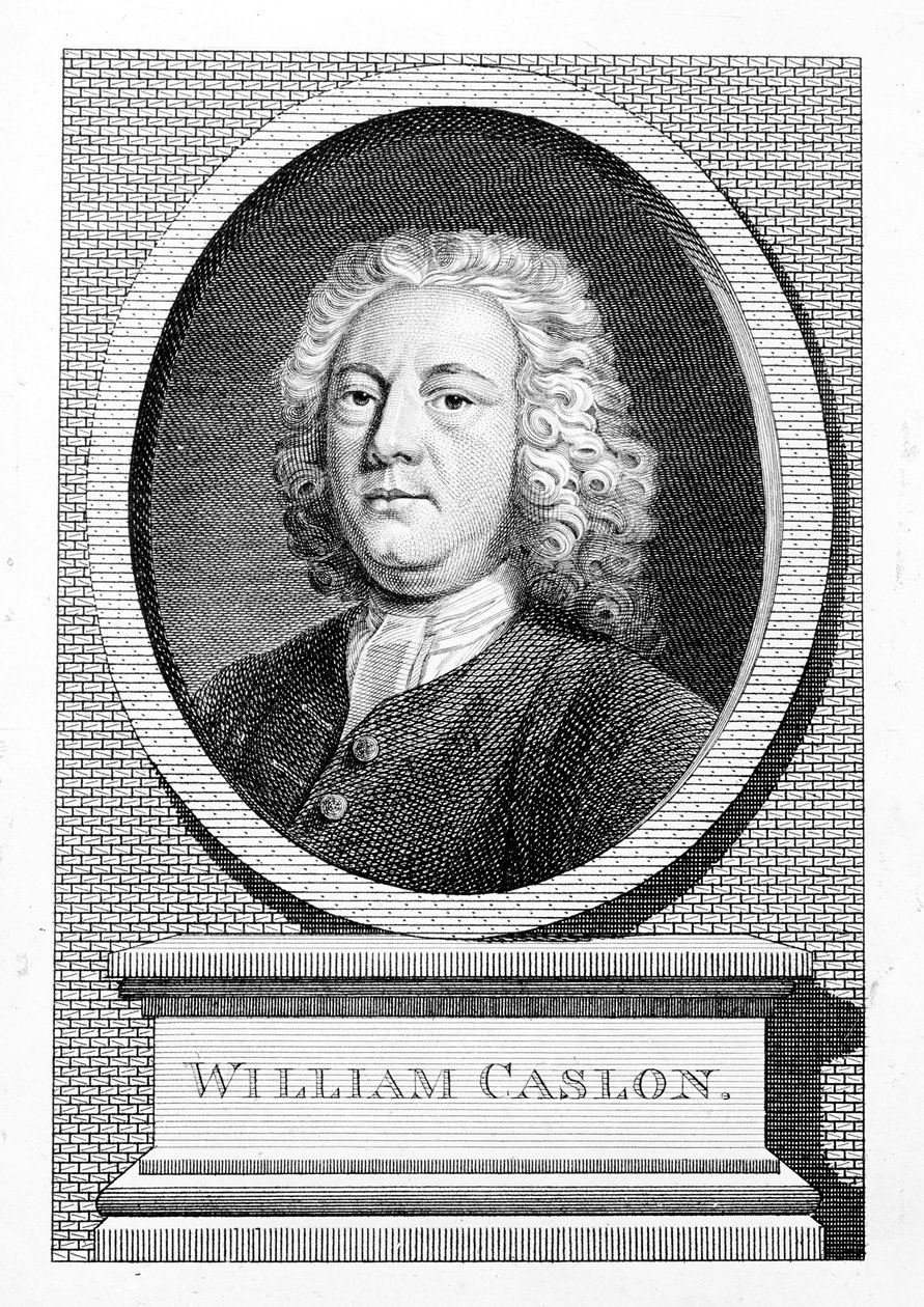 William Caslon da English School