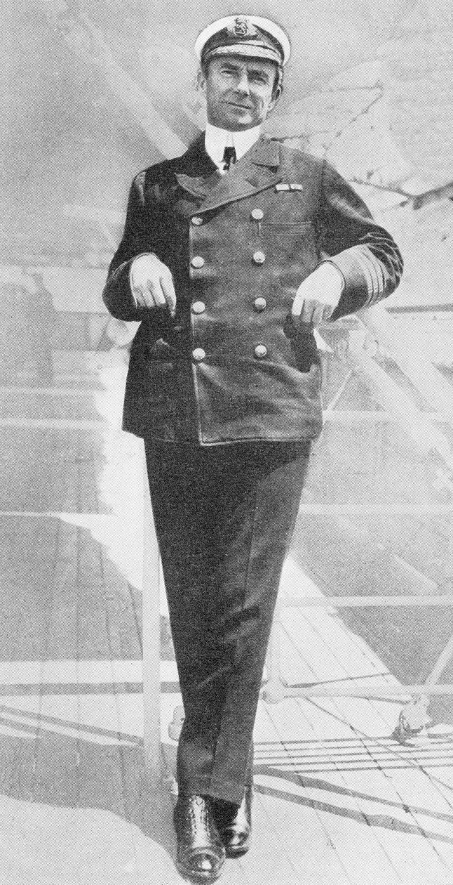 Capitano Sir Arthur Henry Rostron da English Photographer