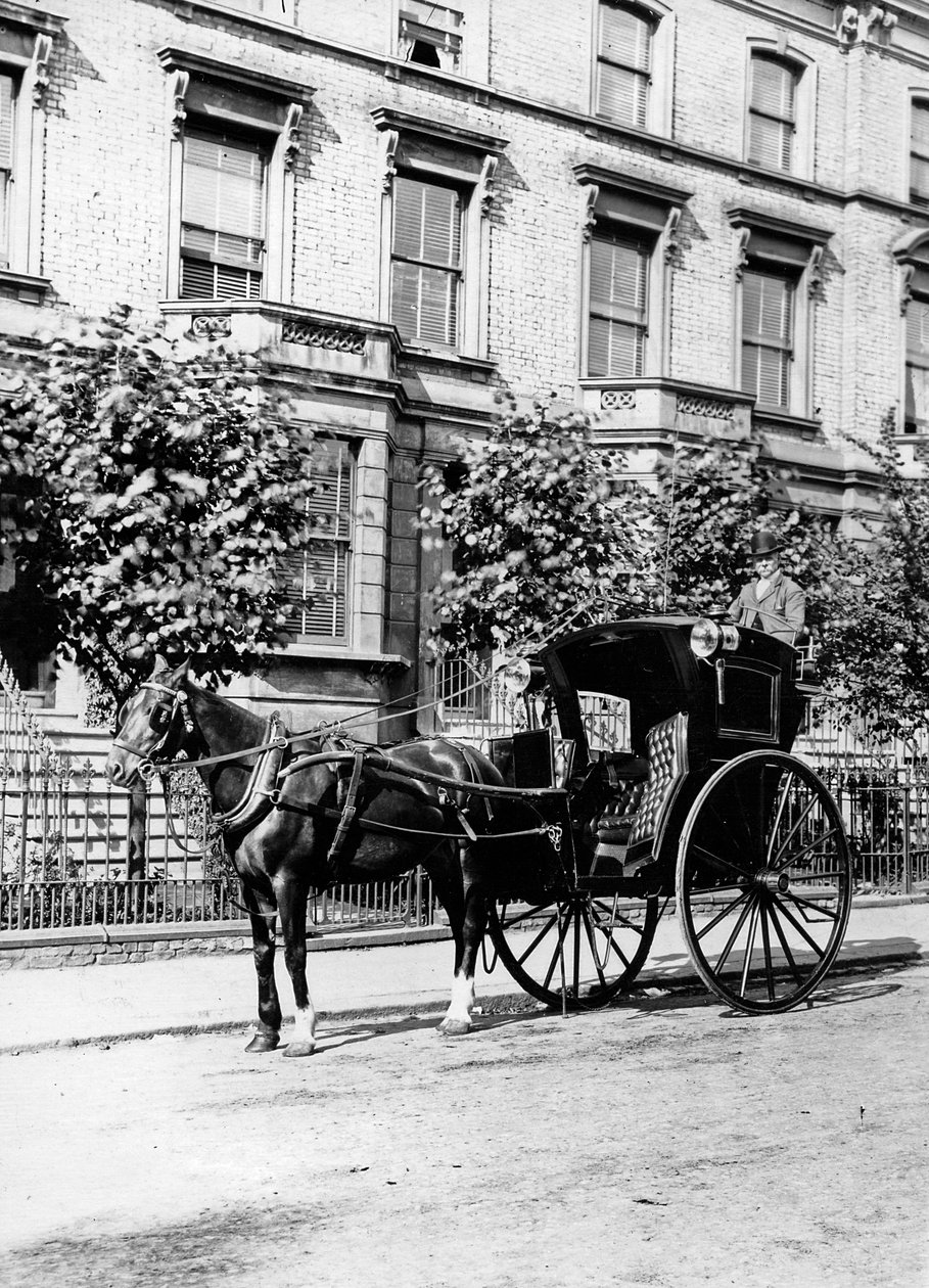 Carrozza Hansom da English Photographer