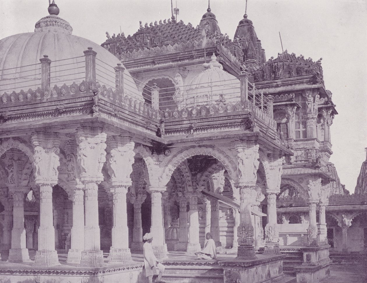 Tempio di Hathi Singh, Ahmedabad da English Photographer