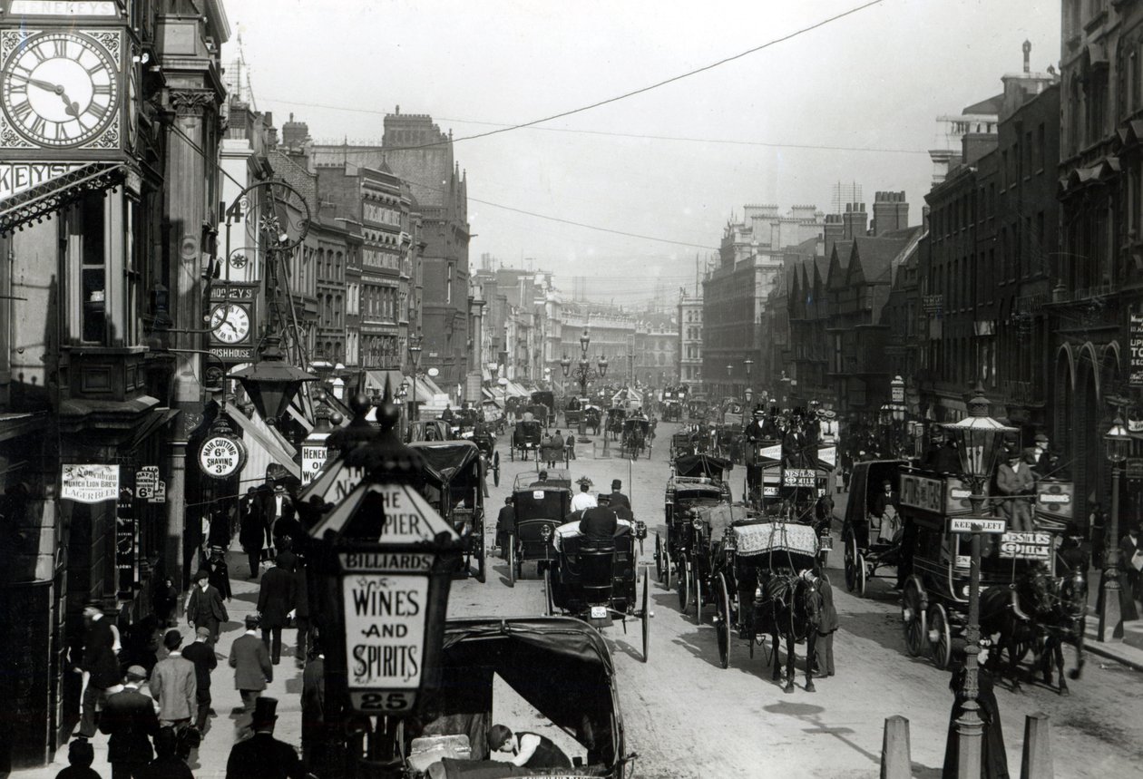 High Holborn, Londra, c.1890 da English Photographer