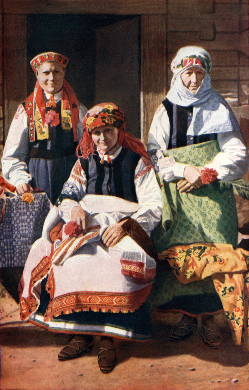 Lettonia: Contadini di Rucava (foto a colori) da English Photographer
