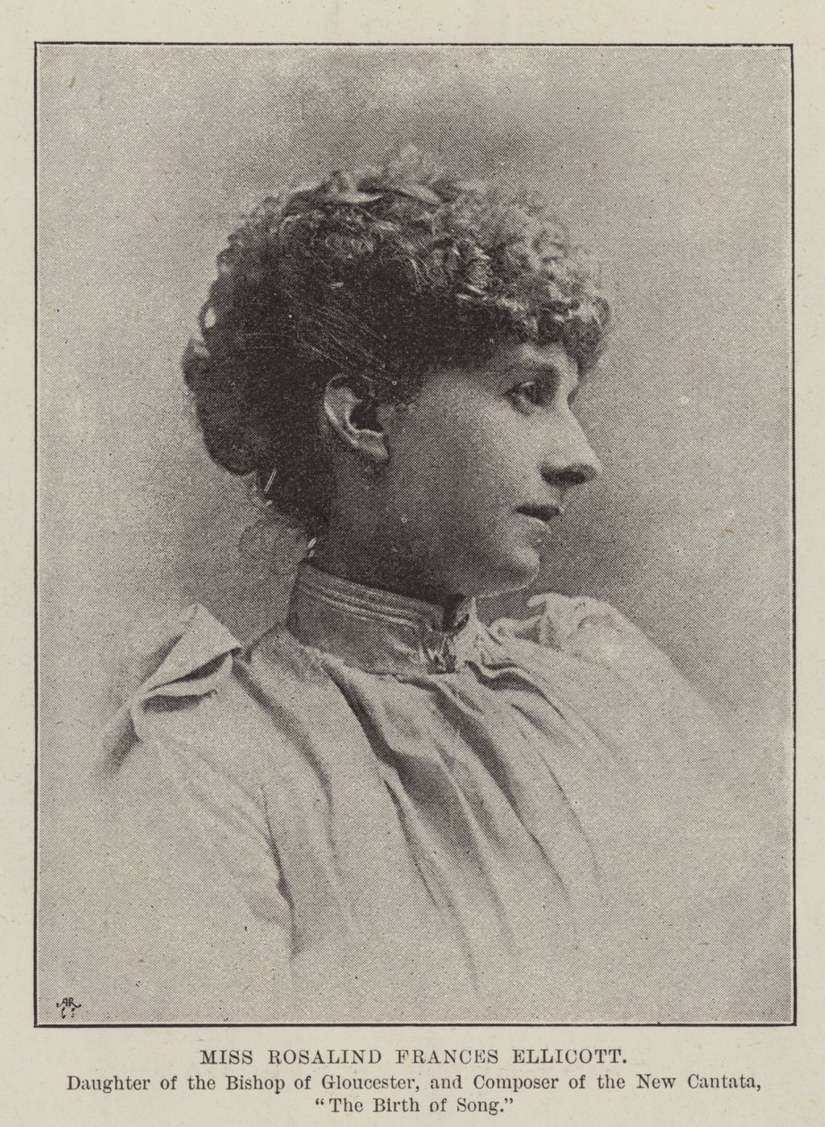 Miss Rosalind Frances Ellicott da English Photographer