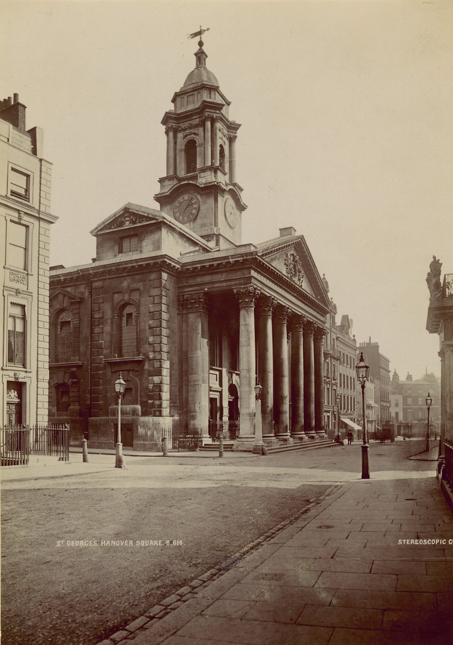 Chiesa di San Giorgio in Hanover Square da English Photographer