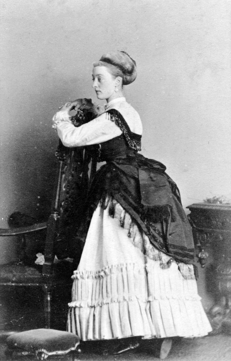 La marchesa di Hastings, c.1860s-70s da English Photographer