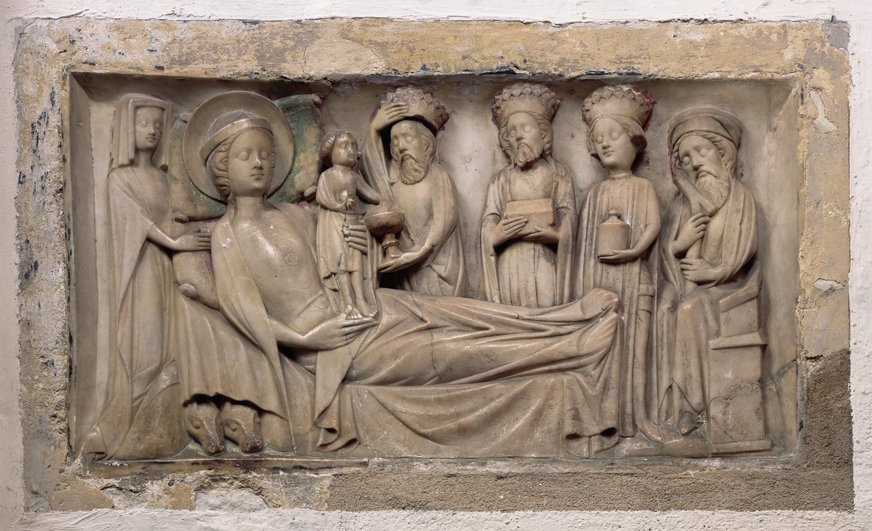 Adorazione dei Magi, c.1350 da English School