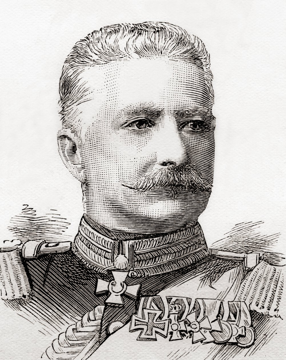 Alfred Ludwig Heinrich Karl Graf von Waldersee da English School