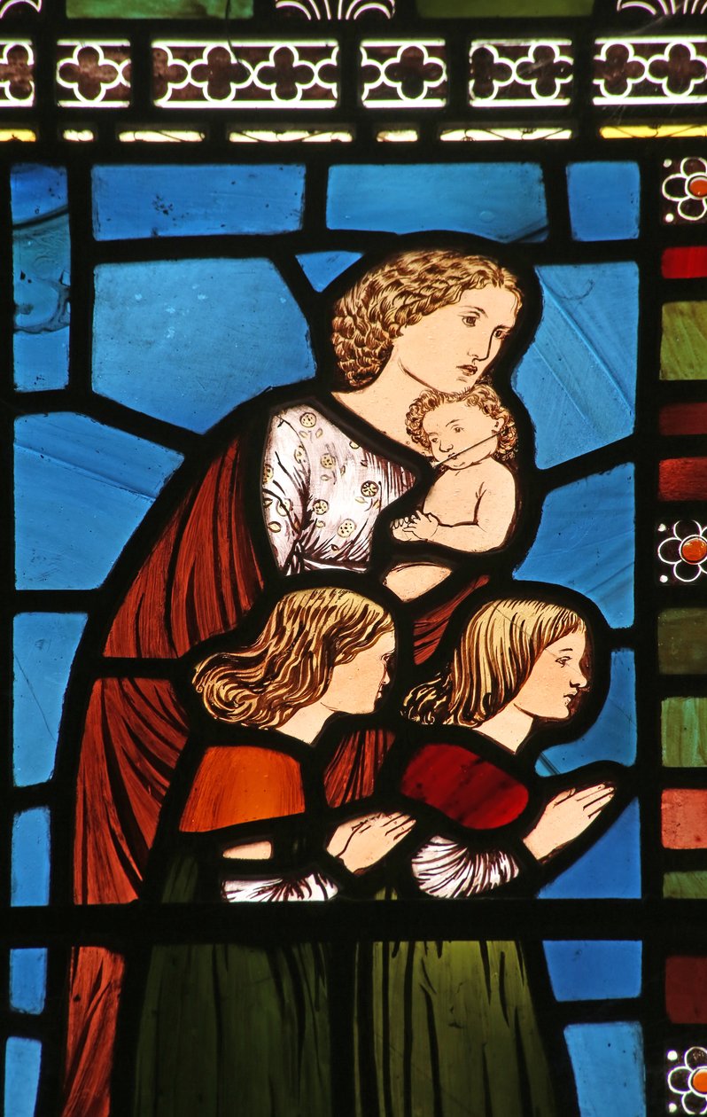 Assistenza alla benedizione dei bambini da parte di Cristo da English School