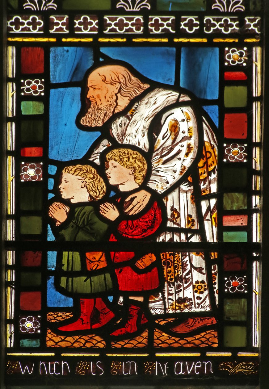 Assistenza alla benedizione dei bambini da parte di Cristo da English School