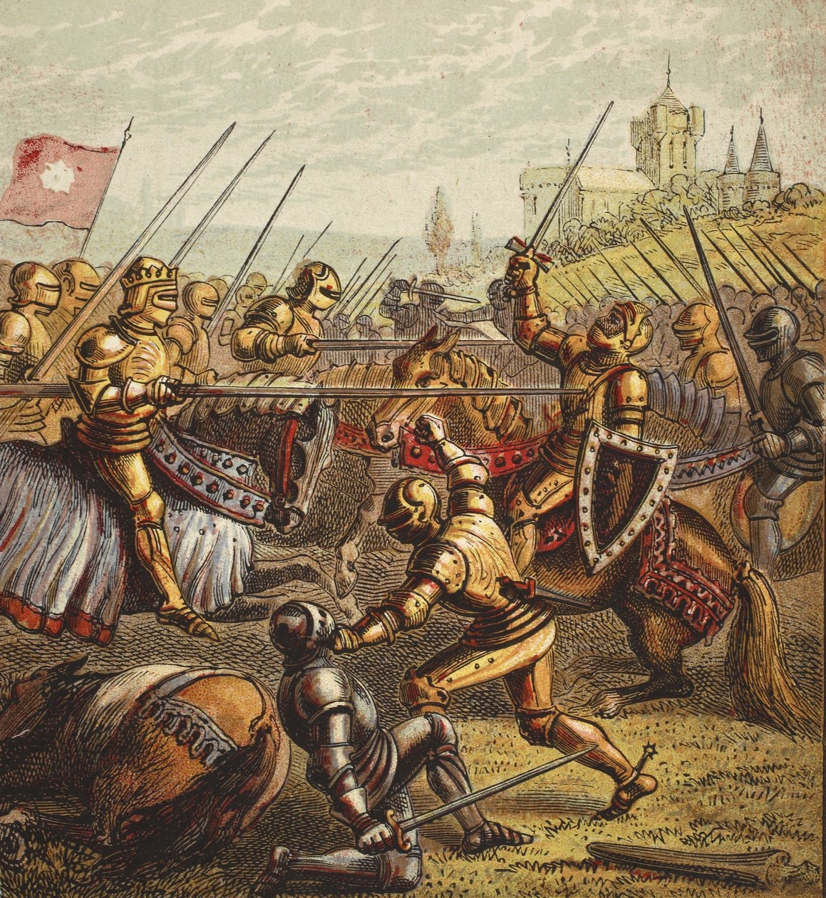 Battaglia di Tewkesbury da English School