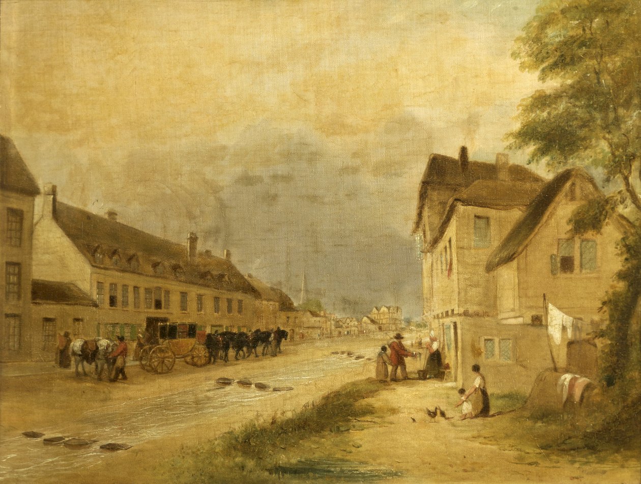 High Street di Cheltenham da English School