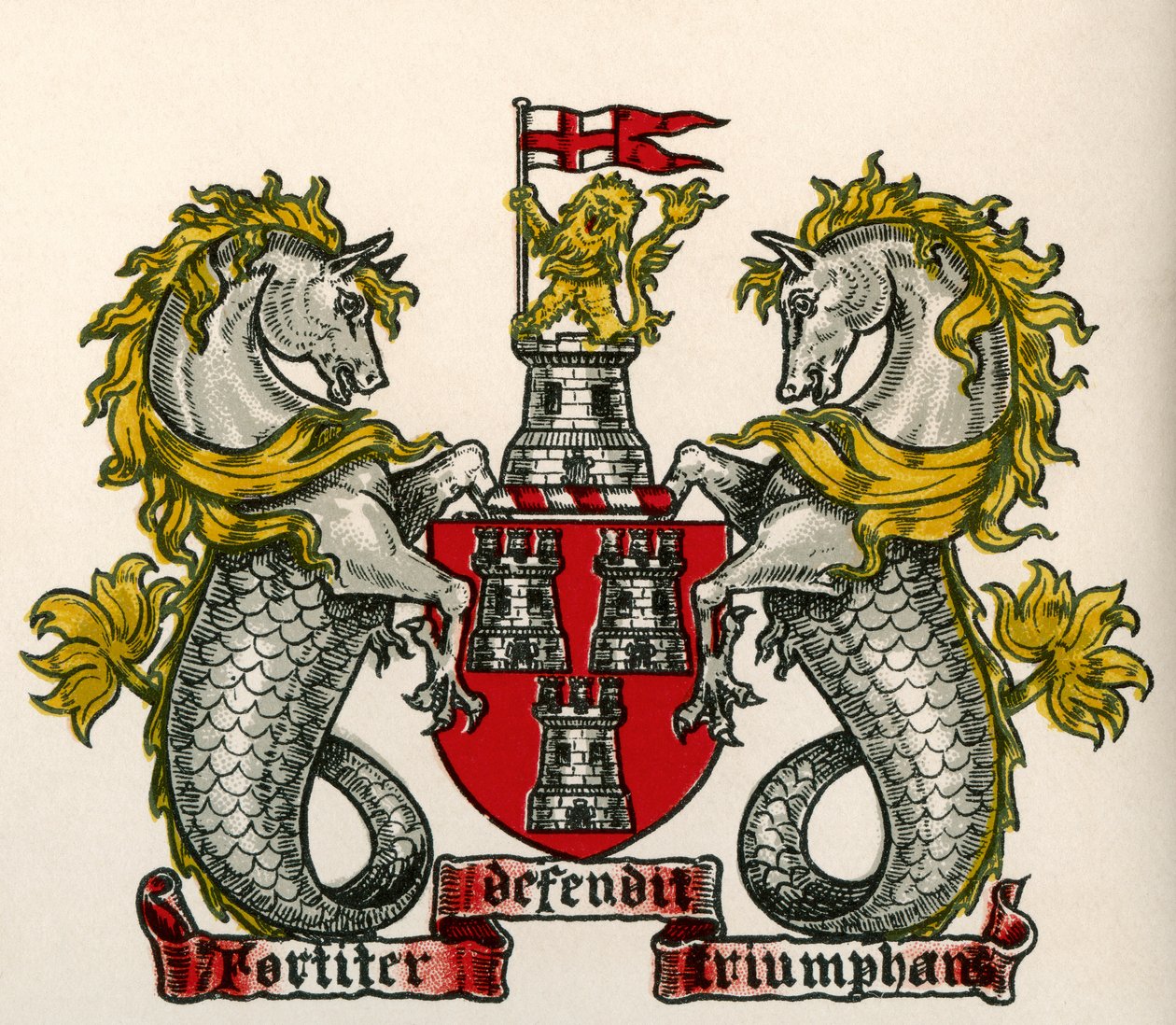 Stemma, Newcastle-on-Tyne, Inghilterra da English School