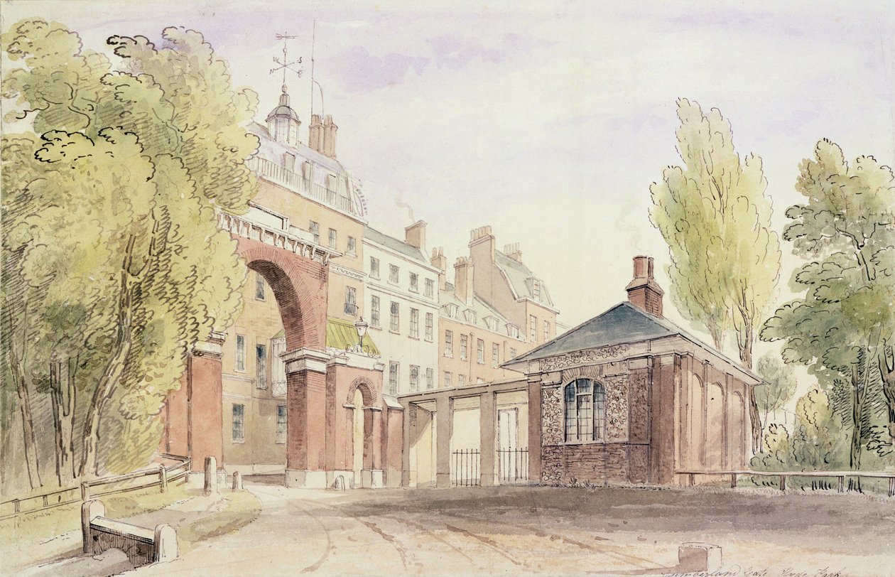 Cumberland Gate, Hyde Park da English School