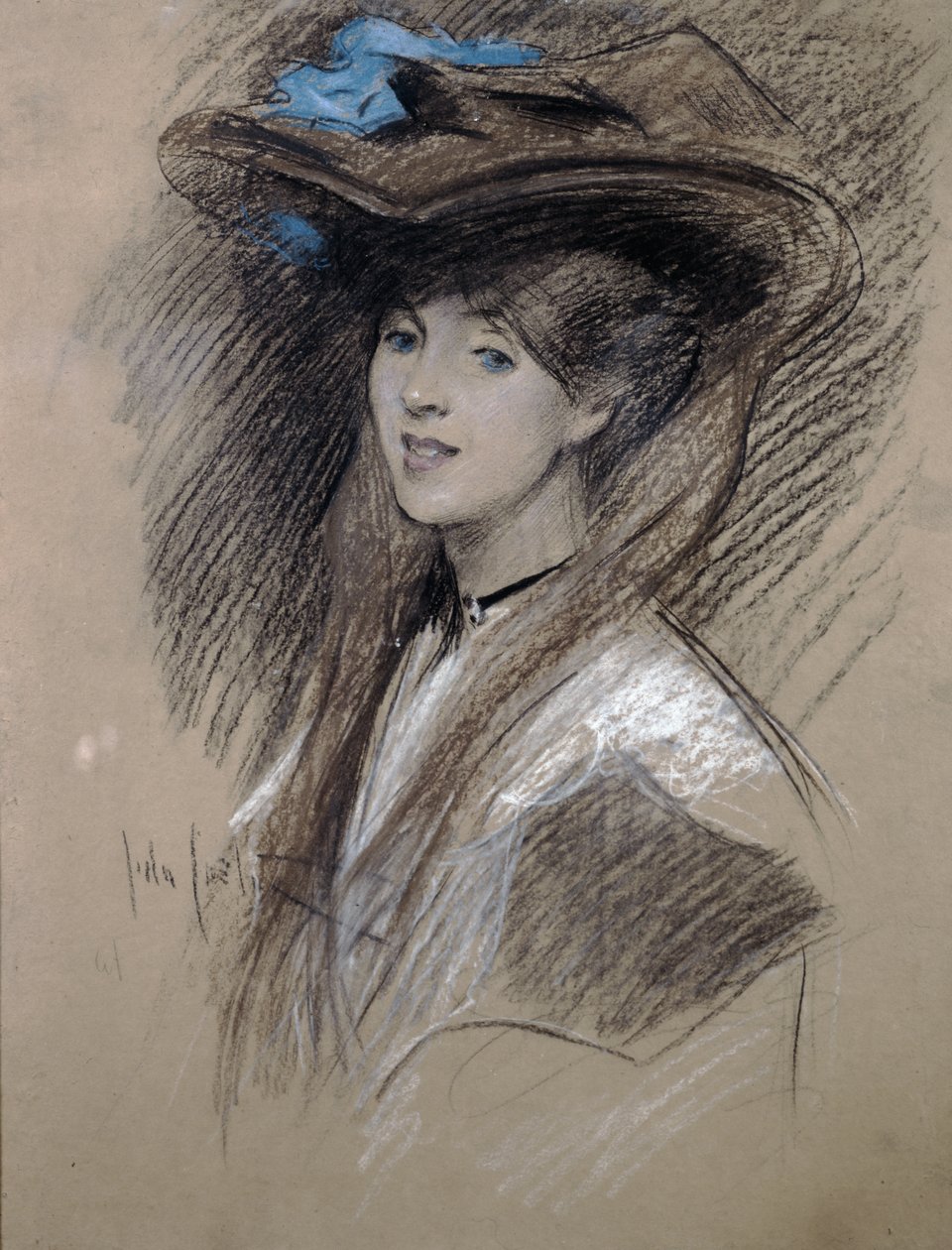 Signora edoardiana da English School