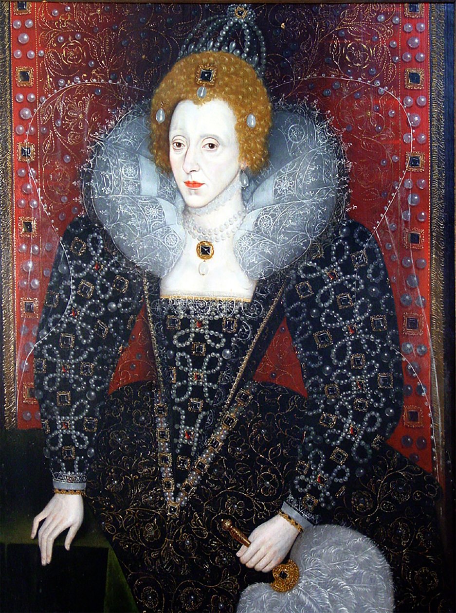 Elisabetta I (1533-1603), c.1590 da English School