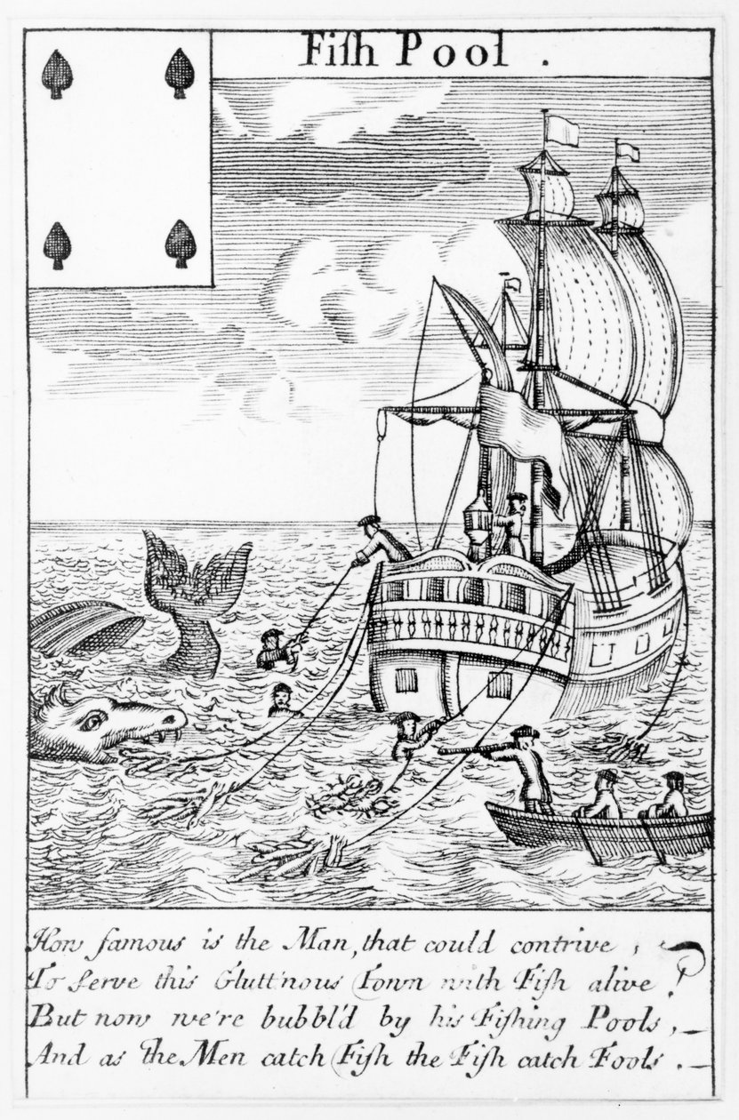 Carta da gioco Fish Pool da English School